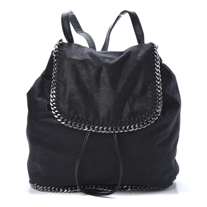 Stella McCartney Shaggy Deer Falabella Backpack Black 1 of 11