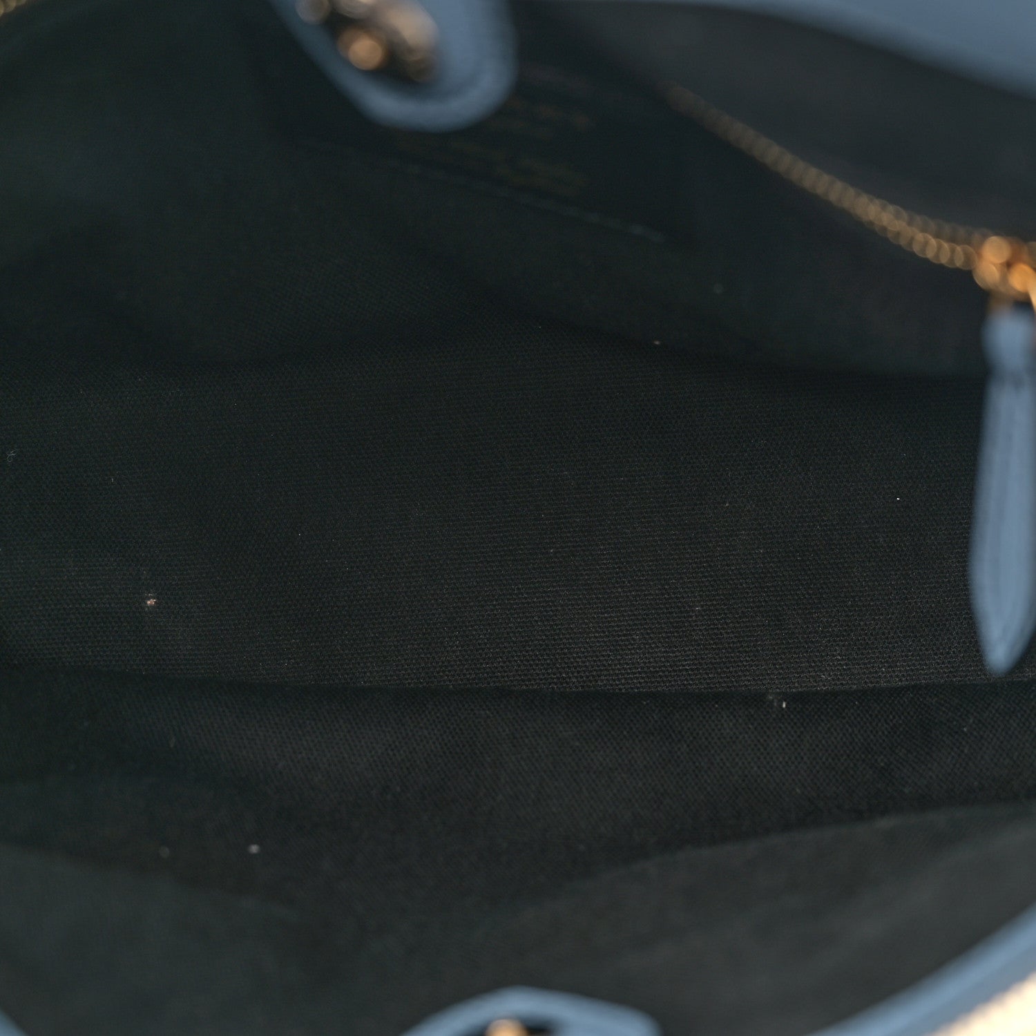 Burberry Derby Calfskin House Check Medium Banner Tote Slate Blue 5 of 13