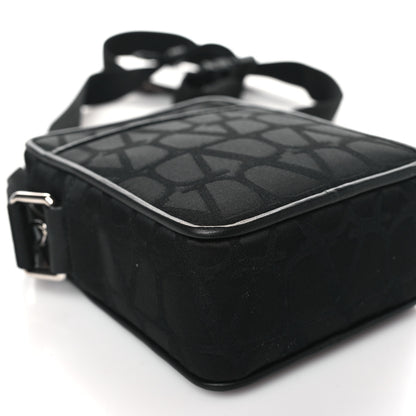 Valentino Garavani Toile Iconographe Calfskin Vlogo Small Mens VLogo Crossbody Black 8 of 9