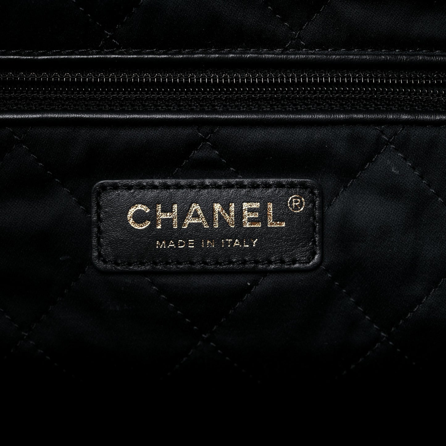 Wool Tweed Quilted Chanel 22 Black Multicolor