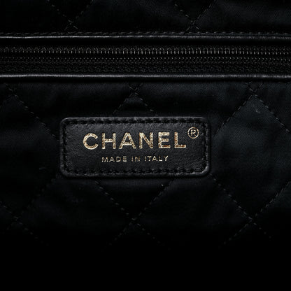 Chanel Wool Tweed Quilted Chanel 22 Black Multicolor 7 of 10