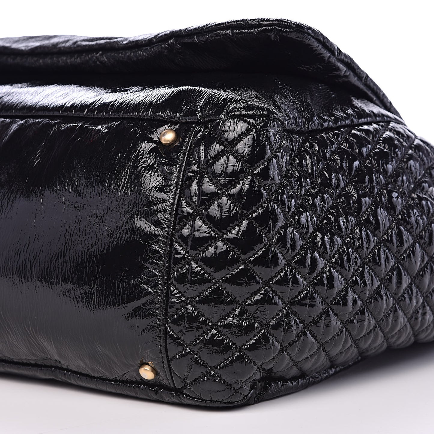 Vinyl XXL Rock and Chain Flap Black