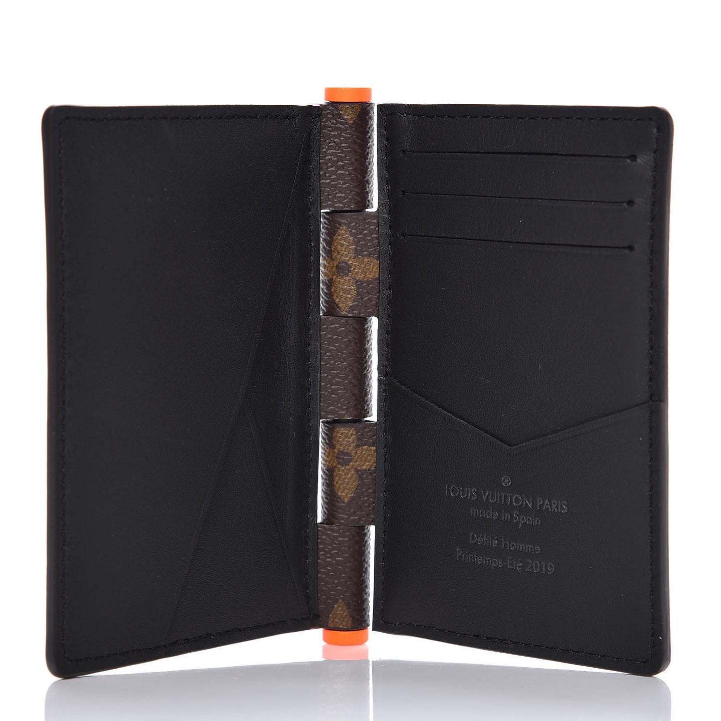 Monogram Hinge Pocket Organizer