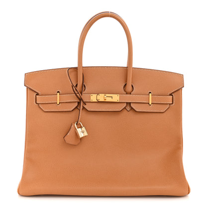 Hermes Vache Liegee Birkin 35 Naturelle 1 of 16