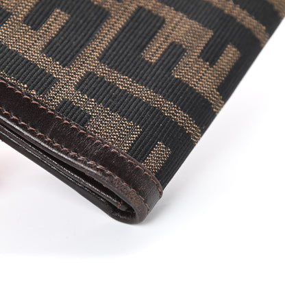 Fendi Zucca Continental Wallet Tobacco 9 of 11