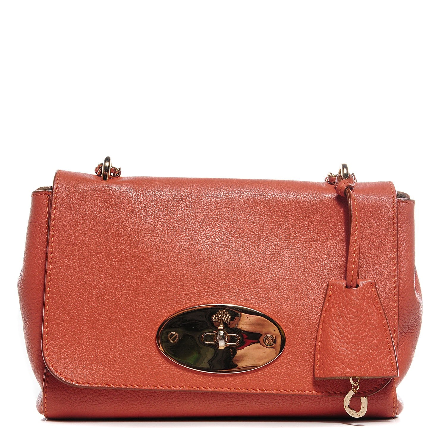 Mulberry Smooth Matte Calfskin Lily Flap Burnt Peach 1 of 7