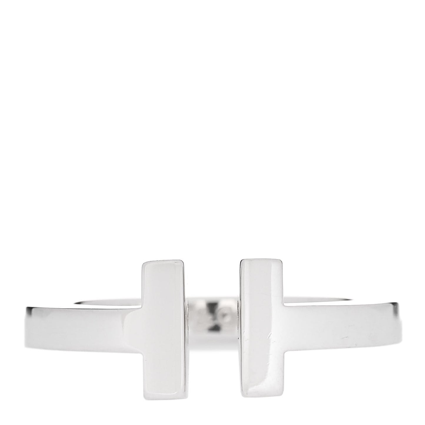 Sterling Silver T Square Ring 52 6