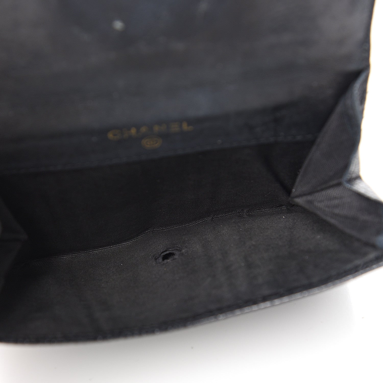 Chanel Caviar Timeless CC Compact French Wallet Black 13 of 14