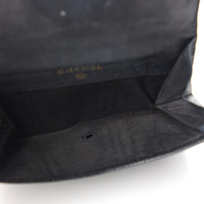Chanel Caviar Timeless CC Compact French Wallet Black 13 of 14
