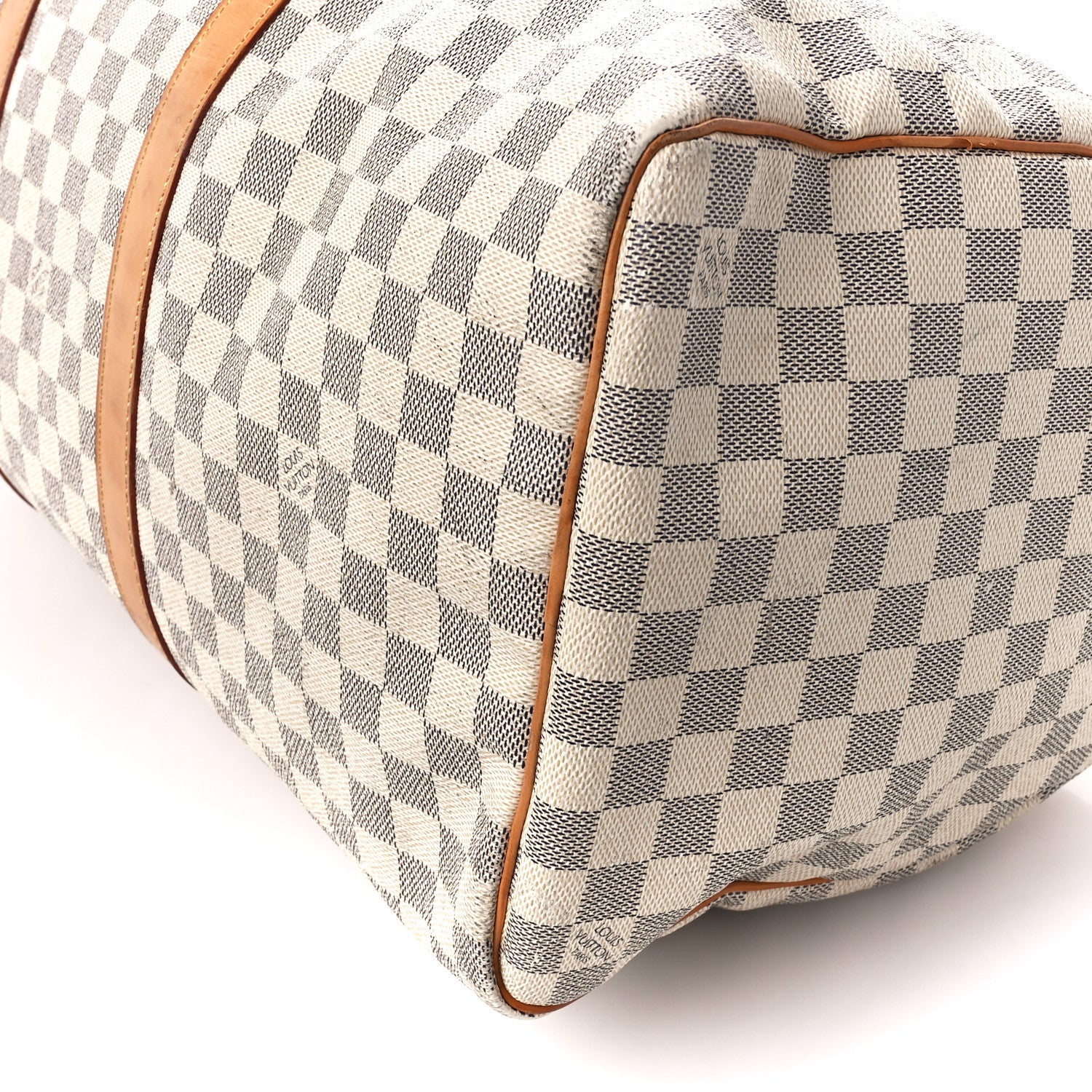 Louis Vuitton Damier Azur Keepall 50 10 of 15