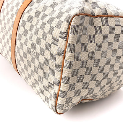 Louis Vuitton Damier Azur Keepall 50 10 of 15