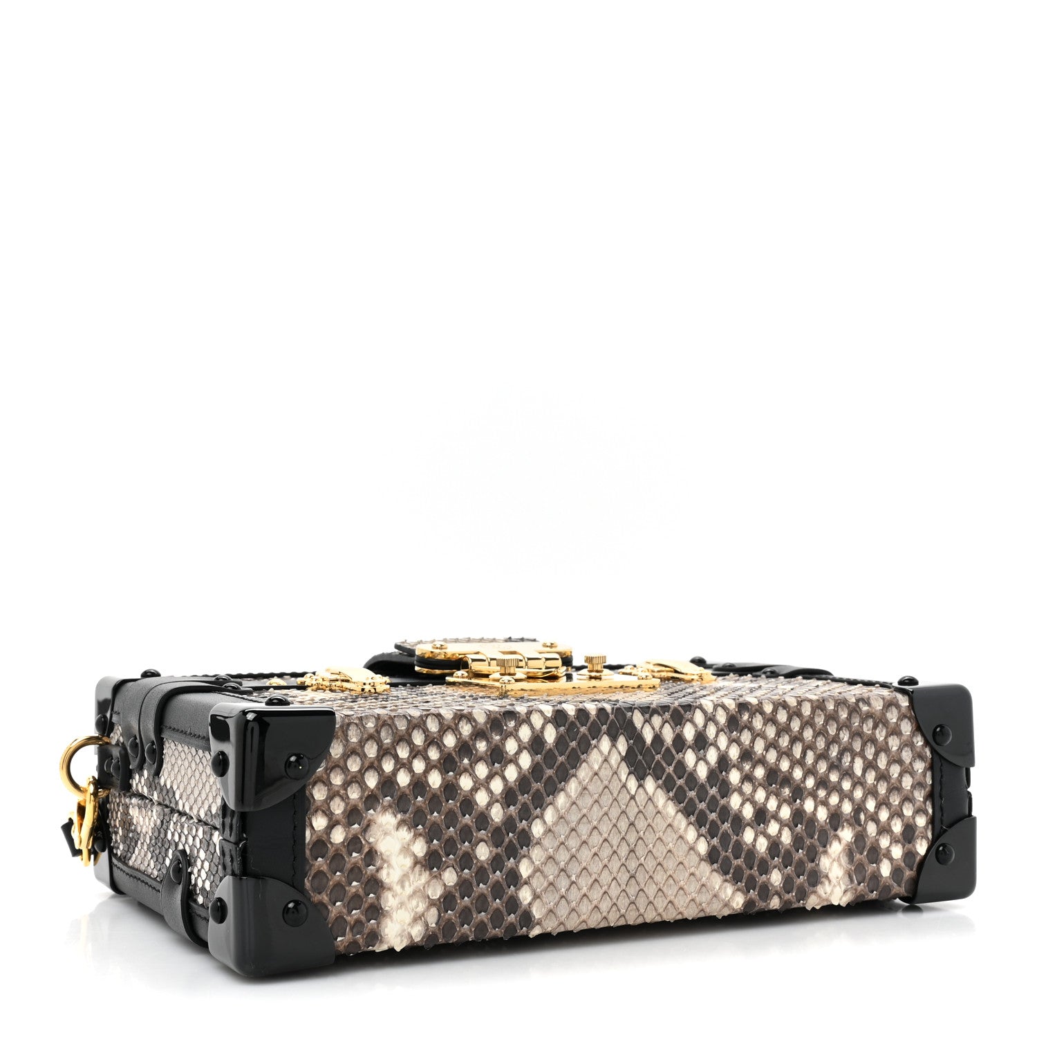 Louis Vuitton Snakeskin Petite Malle 4 of 12