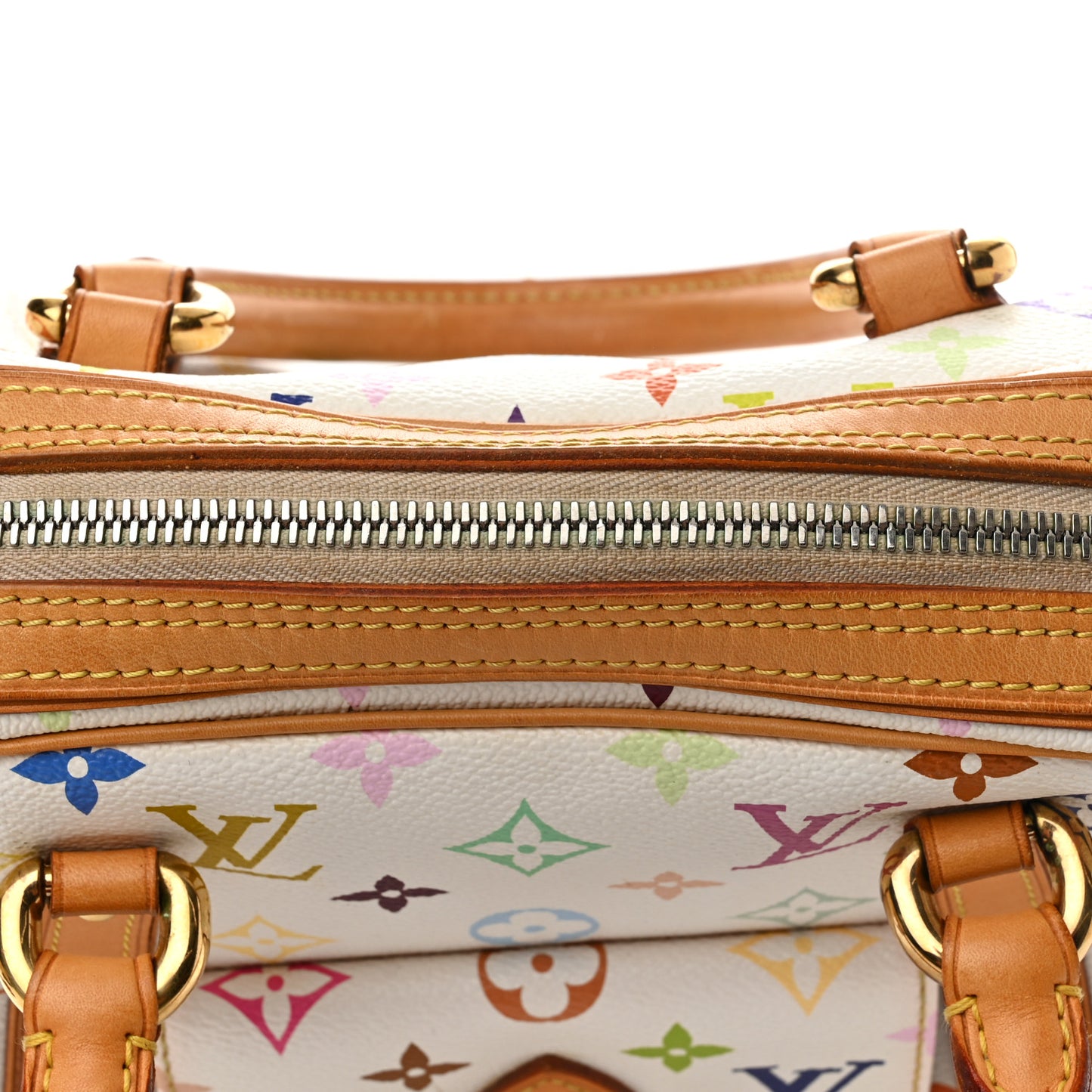 Monogram Multicolor Priscilla White