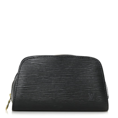 Louis Vuitton Epi Dauphine 17 Cosmetic Pouch Black 1 of 9