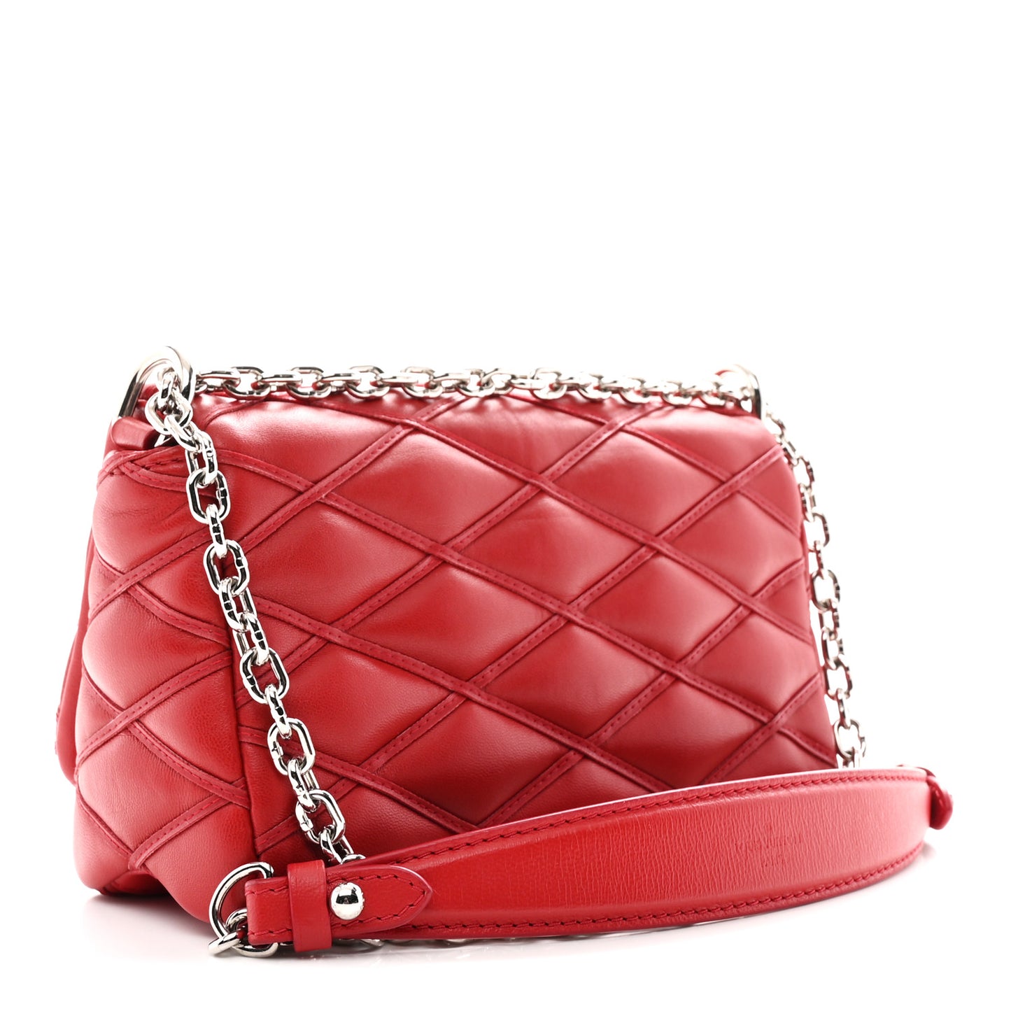 Lambskin Malletage GO-14 Mini Red