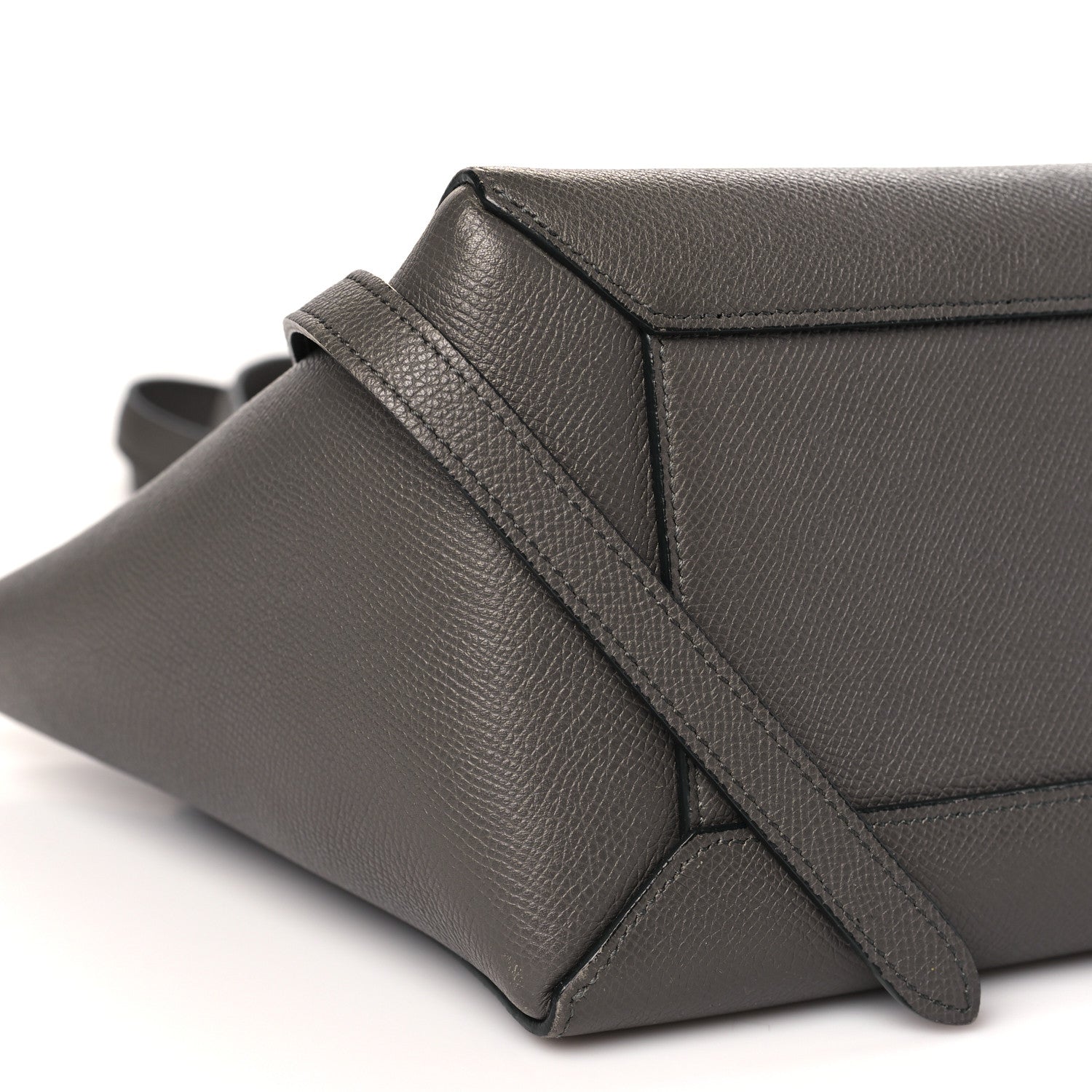Celine Grained Calfskin Micro Belt Bag Grey 8 of 12