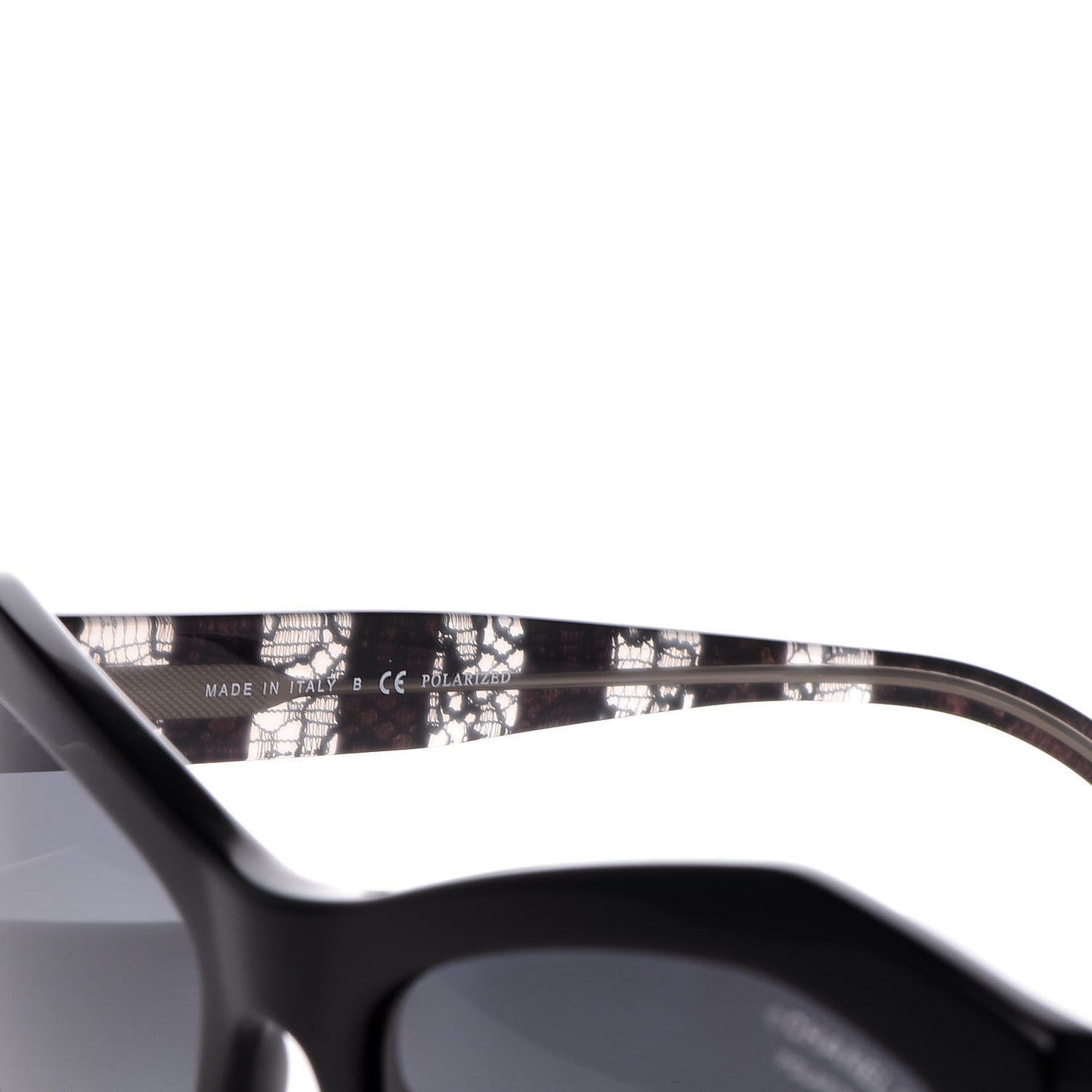 Lace Effect Sunglasses 5296 Black