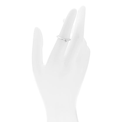 Tiffany Platinum Diamond .20ct Solitaire Engagement Ring 50 5.5 2 of 7