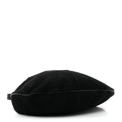 Saint Laurent Suede Mombasa Hobo Black 4 of 10