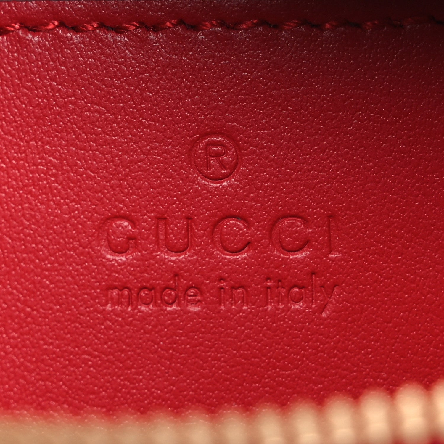 Gucci Calfskin Matelasse Diagonal Mini Interlocking G Heart Shoulder Bag Hibiscus Red 6 of 10
