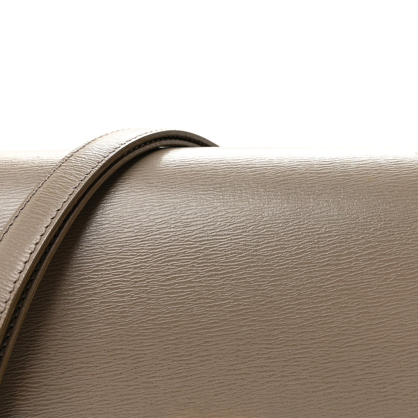 Liege Calfskin Medium Classic Box Flap Bag Souris