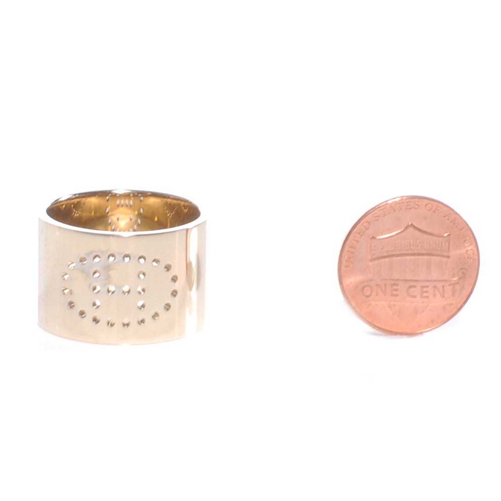 Permabrass Evelyne Scarf Ring