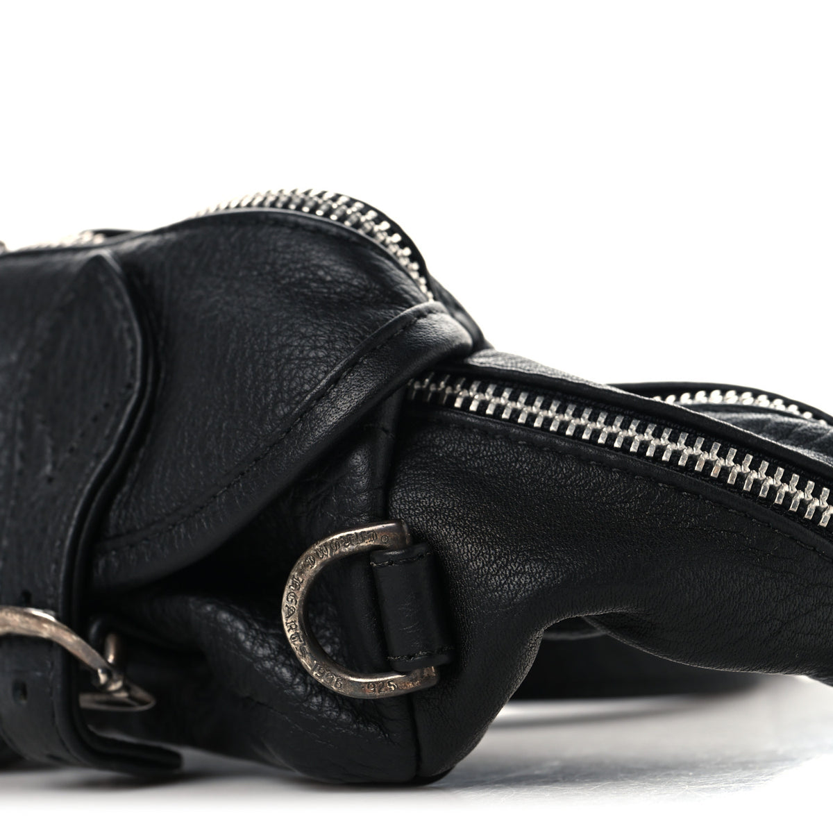 Chrome Hearts Grained Calfskin Snat Pack Gunslinger Waist Bag Black 10 of 10