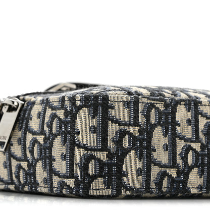 Christian Dior HOMME Oblique Safari Messenger Blue 9 of 12