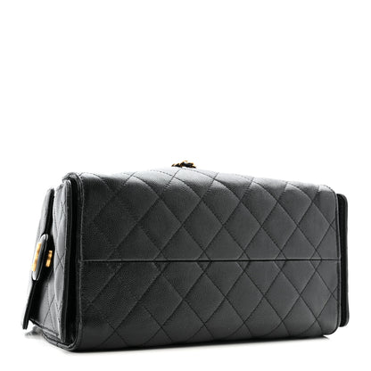 Chanel Caviar Quilted Small Chanel 25 Handbag Black 4 of 14