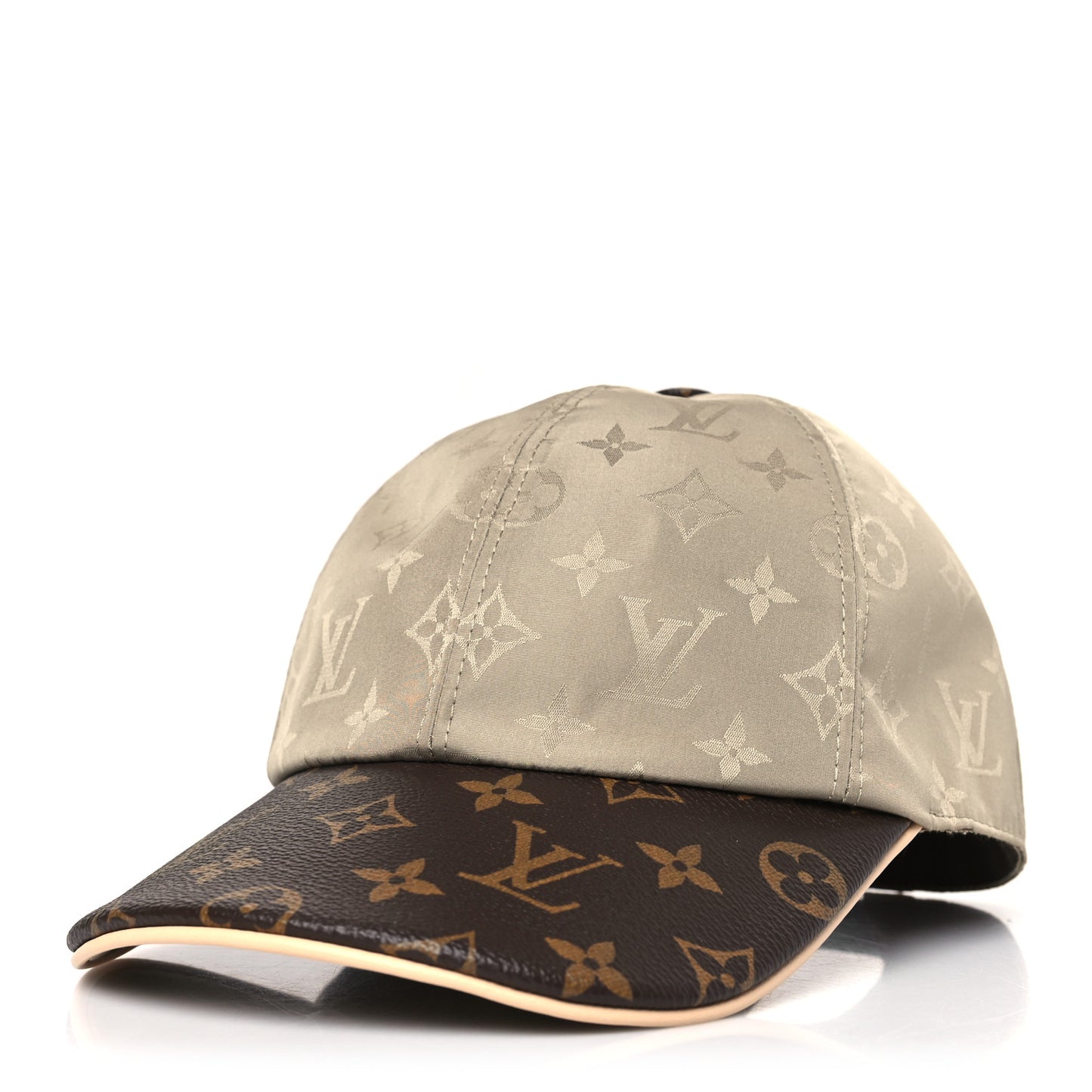 Monogram Polyester Silk LV Get Ready Cap Beige