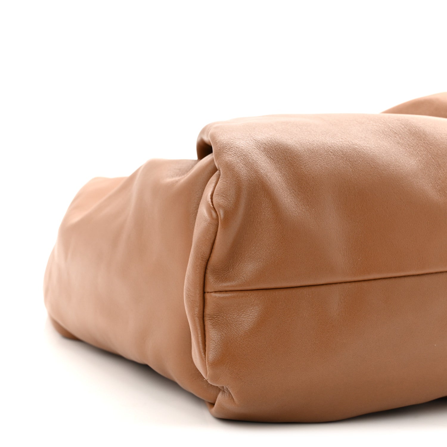 Bottega Veneta Smooth Butter Calfskin Small The Shoulder Pouch Cammello 8 of 9