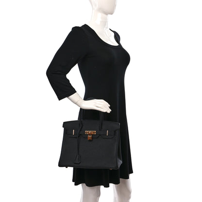 Hermes Togo Birkin 30 Black 2 of 10