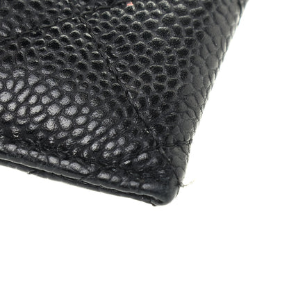 Chanel Caviar Quilted Card Holder Black 10 of 10