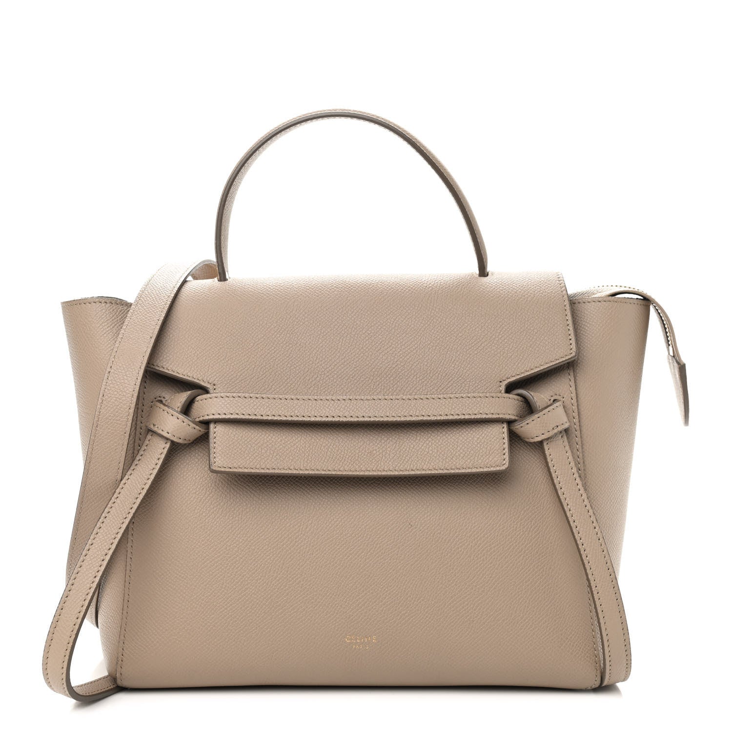 Celine Grained Calfskin Micro Belt Bag Light Taupe 1 of 11