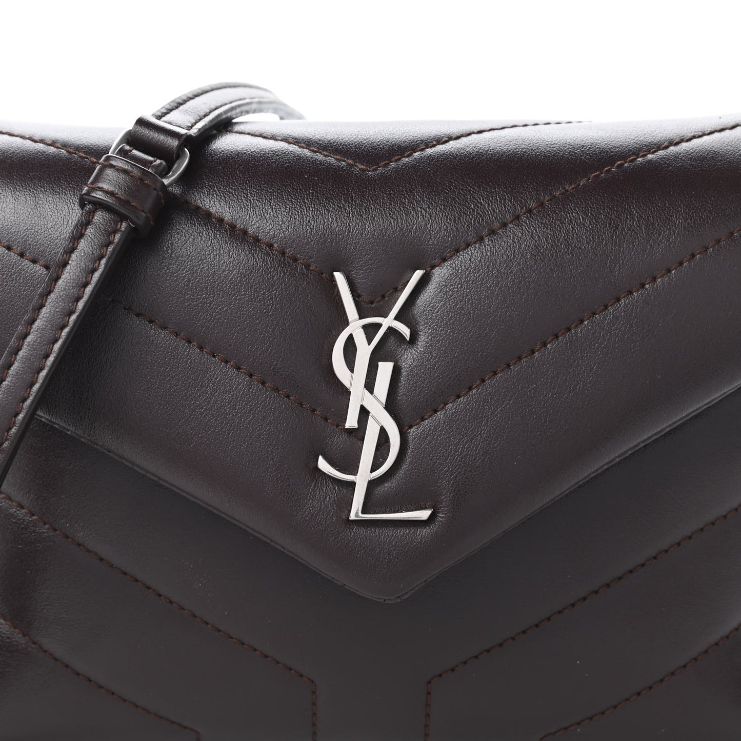 Calfskin Y Quilted Monogram Toy Loulou Monogram Crossbody Bag Black Tulipe