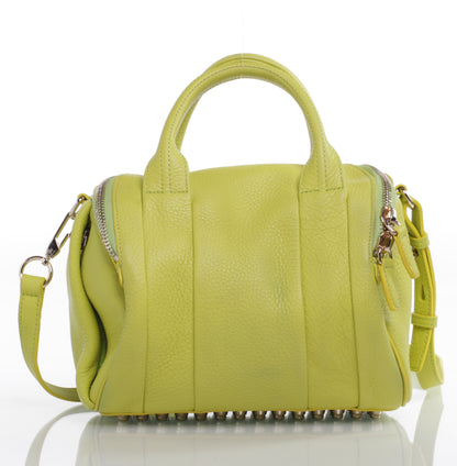 Alexander Wang Pebbled Leather Rockie Acid w Pale Gold Hardware 3 of 7