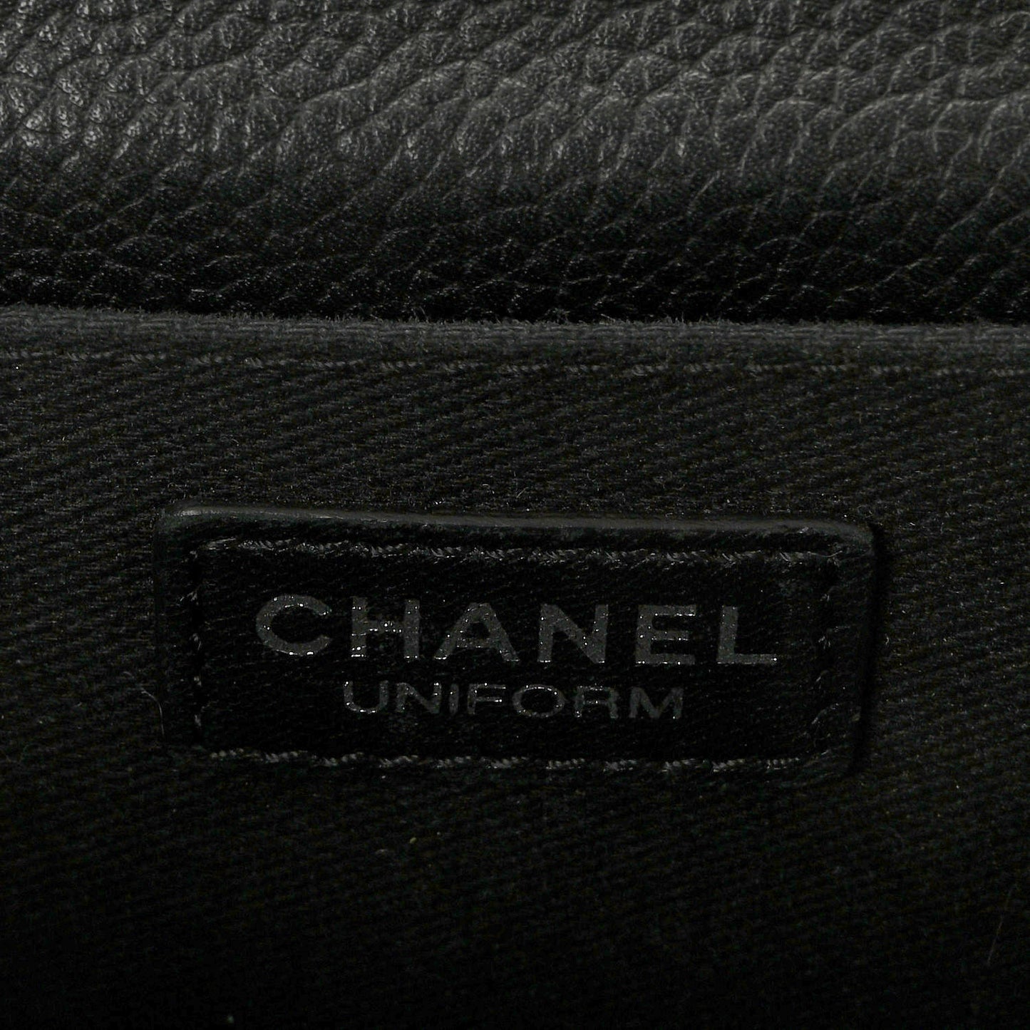 Grained Calfskin Quilted 2.55 Reissue Flap Belt Bag Clutch Black