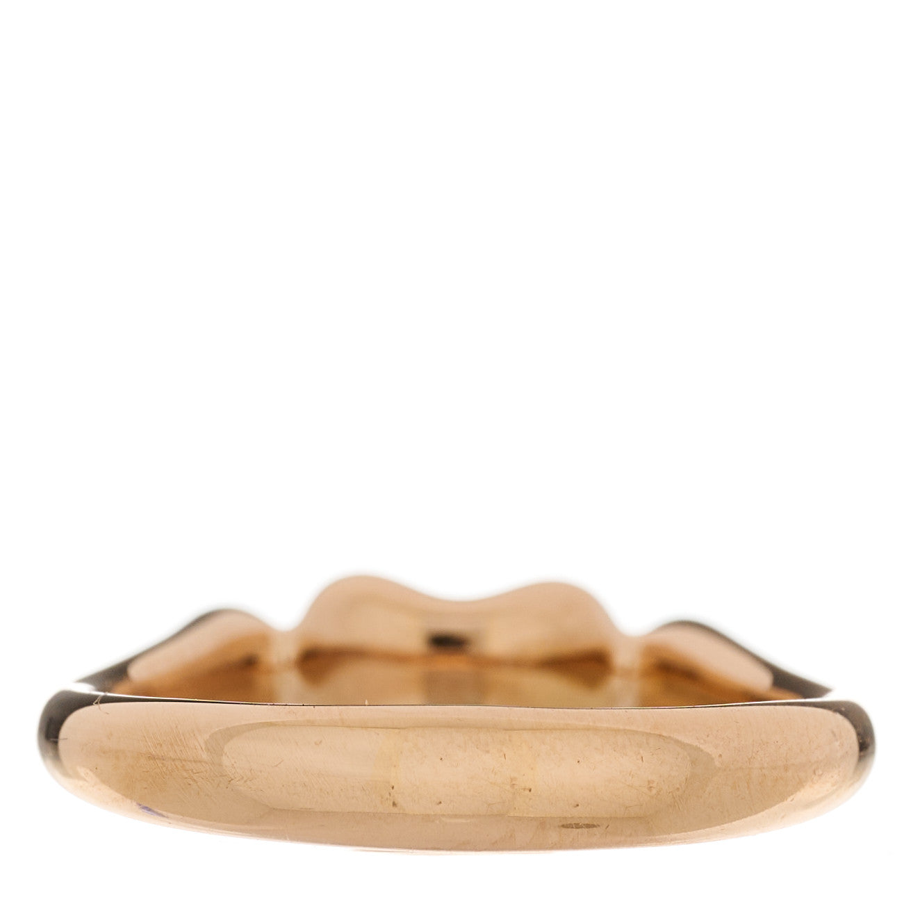 Tiffany 18K Rose Gold Elsa Peretti Bean Ring 53 6.25 3 of 6