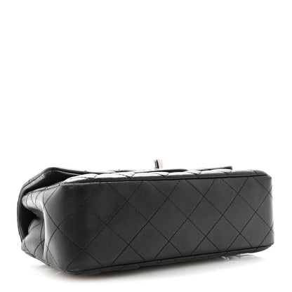 Chanel Lambskin Quilted Mini Rectangular Flap Black 4 of 10