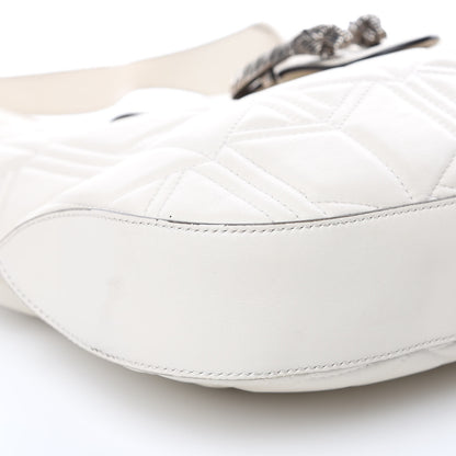 Gucci Calfskin Quilted Small Dionysus Hobo White 9 of 11