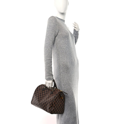 Louis Vuitton Damier Ebene Speedy 30 2 of 9