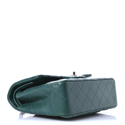Chanel Lambskin Quilted Small Double Flap Green 4 of 10