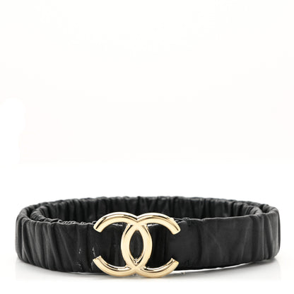 Chanel Calfskin CC Belt 80 32 Black 1 of 5