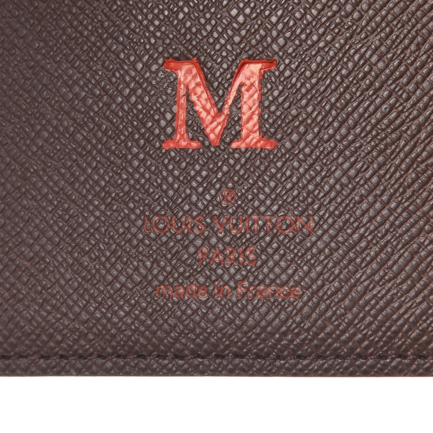 Damier Ebene Medium Ring Agenda Cover