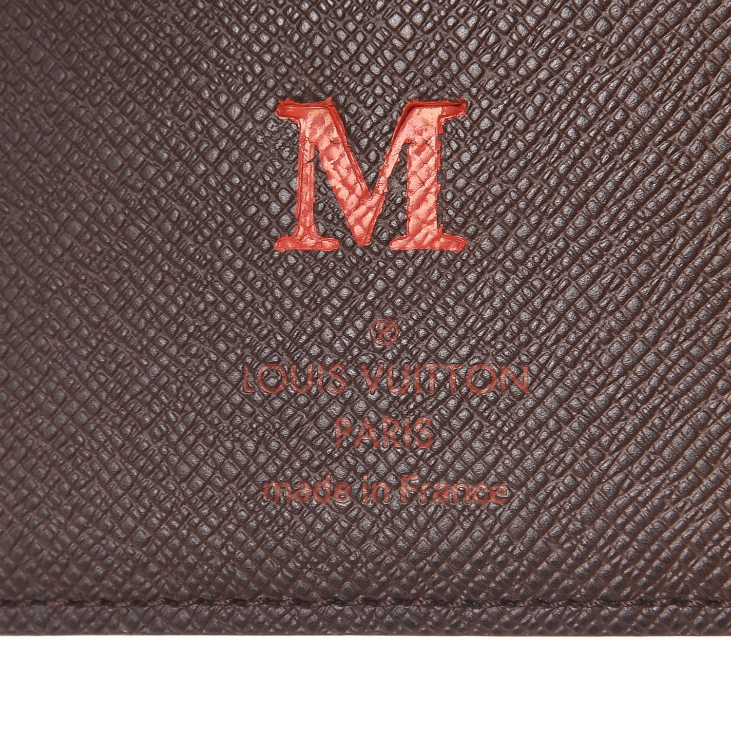 Louis Vuitton Damier Ebene Medium Ring Agenda Cover 6 of 8