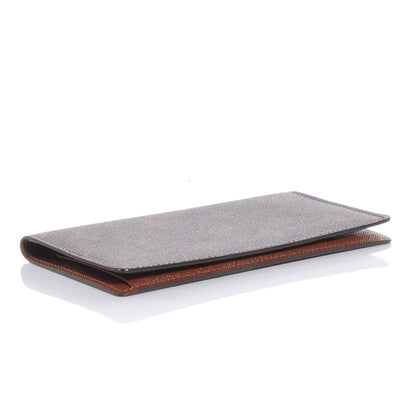 Louis Vuitton Monogram Simple Checkbook Holder Wallet 4 of 8