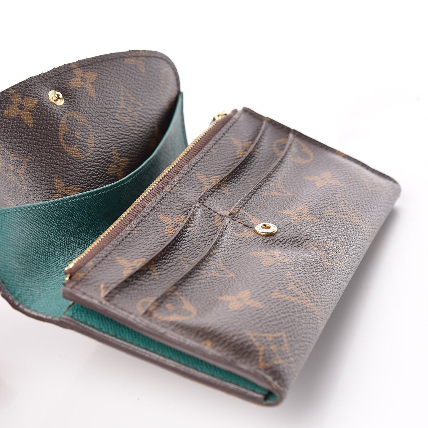 Monogram Emilie Wallet Vert