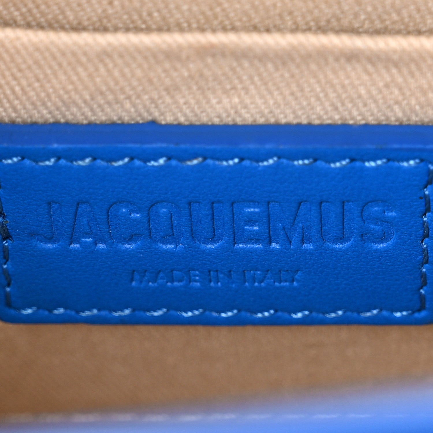 Jacquemus Smooth Calfskin Le Chiquito Moyen Blue 6 of 12