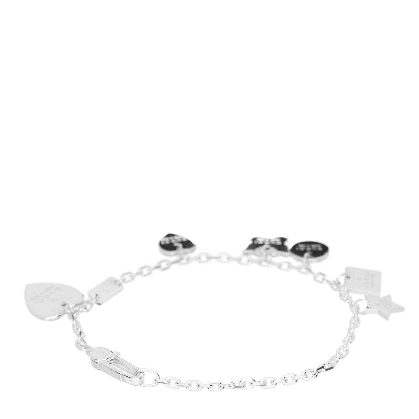 Sterling Silver Trademark Charm Bracelet