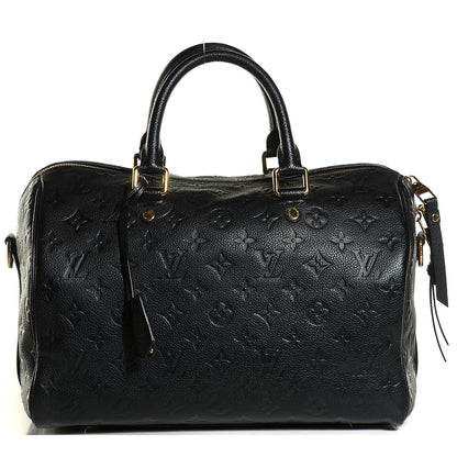 Louis Vuitton Empreinte Speedy Bandouliere 30 Black 1 of 7